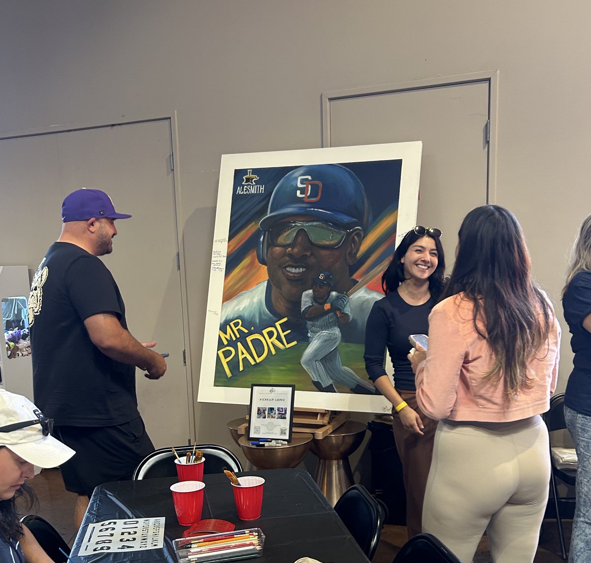 themrs805's tweet photo. Tony Gwynn Day!!! 
Mr.Padre #19 #AleSmith 
Beer release party!🍺 https://t.co/Jrn1UEzV1S