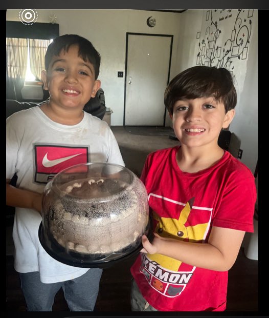 MrsMartinez2025's tweet photo. Took a 4th grade place value assessment and aced it! Told mom about it and asked for an ice cream cone as reward. Instead, she sent me this! Fantastic way to start boys! https://t.co/UlsNp3ejhB