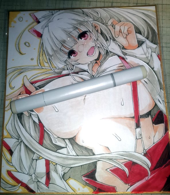 C106 エ-23b IncluDeに新刊はございません
おっぱいな色紙を持っていきます 