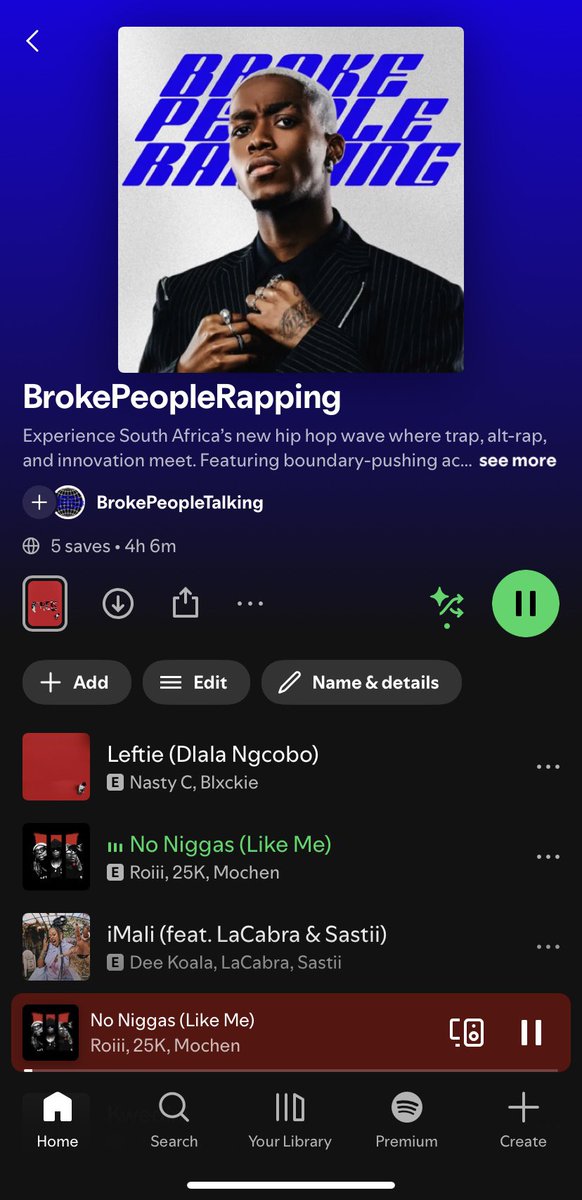 Brokepeopletalk's tweet photo. @1Roiii_ Drops New Music No Niggas(Like Me) ft @MochenRSA & @TheReal_25K making him the cover of our Office Playlist
#brokepeopletalking #roii #25k #Sahiphop https://t.co/tGYMpwU5Te