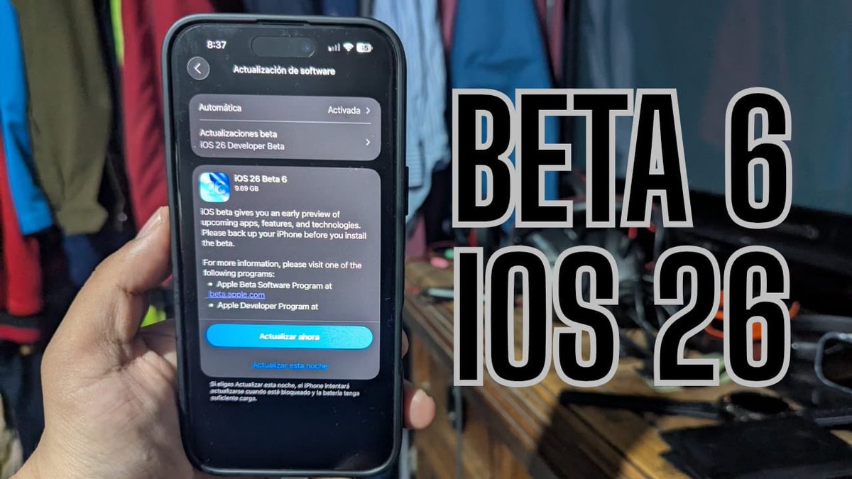 technofacil's tweet image. IOS 26 BETA 6

yt.openinapp.co/btt3p

#ios26beta6 #technofacil