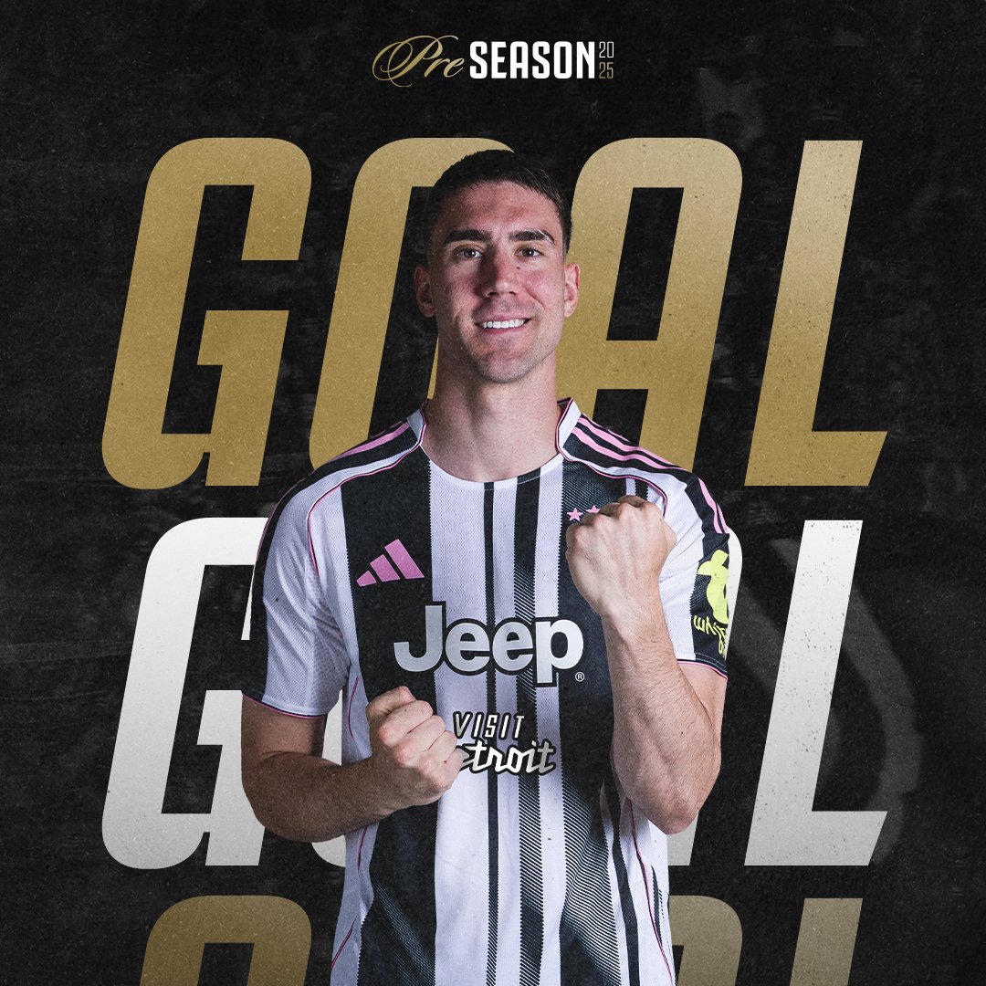 juventusfc's tweet photo. 77' | Il raddoppio della Juventus lo firma Dusan appena entrato! ⚽️

#AtalantaJuve [0-2] https://t.co/mtLSjvRd4L