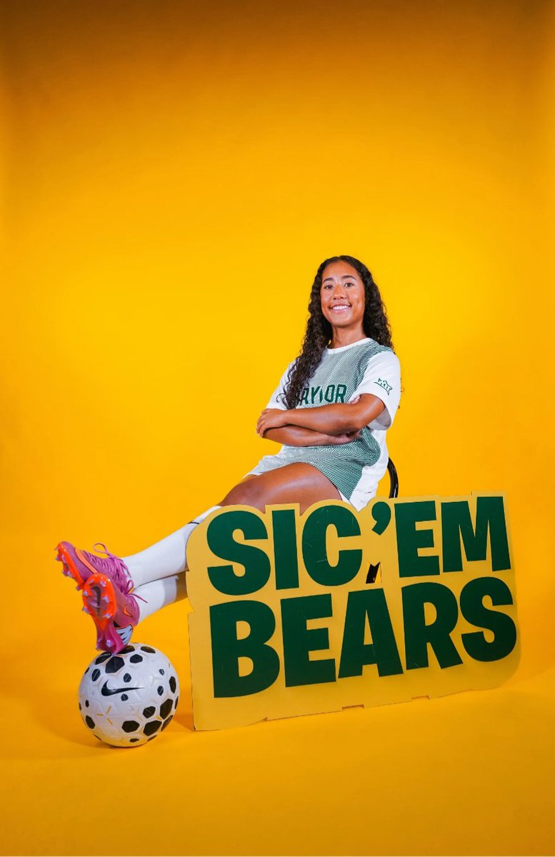 aricolquitt's tweet photo. Your newest Baylor Bear!! 💛💚
Blessed to announce my commitment to Baylor University to continue my academic &amp; athletic journey. Thankful to God, my parents, my Solar coaches, teammates &amp; the Baylor coaching staff for believing in me. Sic ’em!! 🐻
@SolarSoccerClub @Solar09gECNL https://t.co/D97rF00PRT