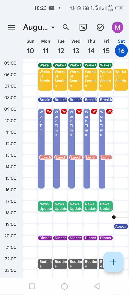 Before VA training, my days felt scattered ⏰📌
Now with Google Calendar and a scheduler:
✅ Clear routine
✅ Smarter time blocks
✅ Less stress, more focus
Skills in action and my schedule finally makes sense. 💯 
<a href="/Vseafrica/">VSE Africa</a> <a href="/sheisAdesewa/">Adesewa💕</a>
#VirtualAssistant #Productivity #VAlife