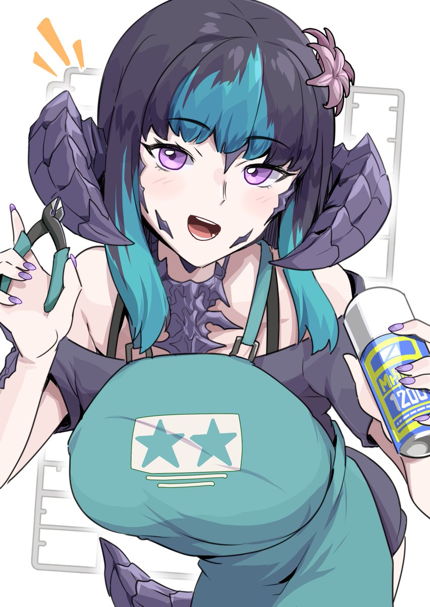 「プラモ好きな相互さん(アウラちゃん)!!!!!」|あみだのイラスト
