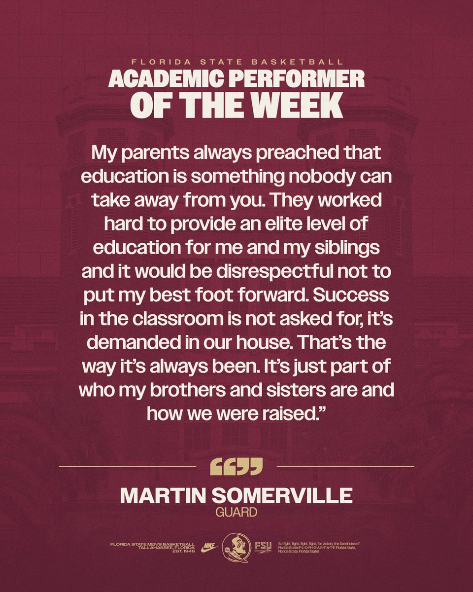 FSUHoops's tweet photo. High-Achieving. High-Impact. All Seminole. 

Read more about Martin here: https://t.co/PWYJ5hus3W

@jhimartin | #connected https://t.co/0CDNcMQf4T