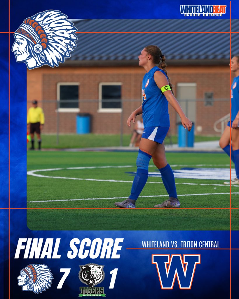 WhitelandBeat's tweet photo. Strong start to the season for the Warriors! A dominant win over Triton Central with not one, but two hat tricks! https://t.co/nw5yqbSwFg