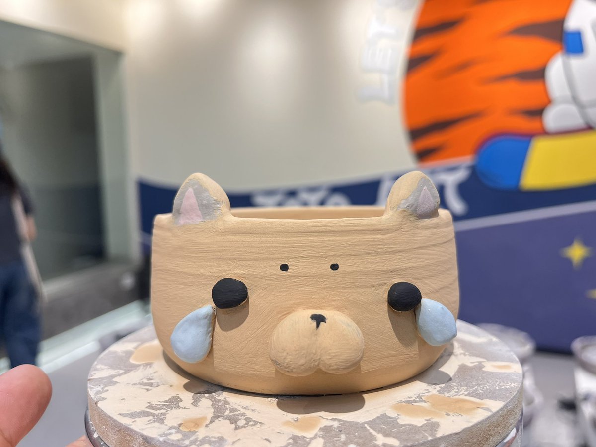 今日份约会～👭
-
：这是我做的小狗 ～（爱哭鬼👀