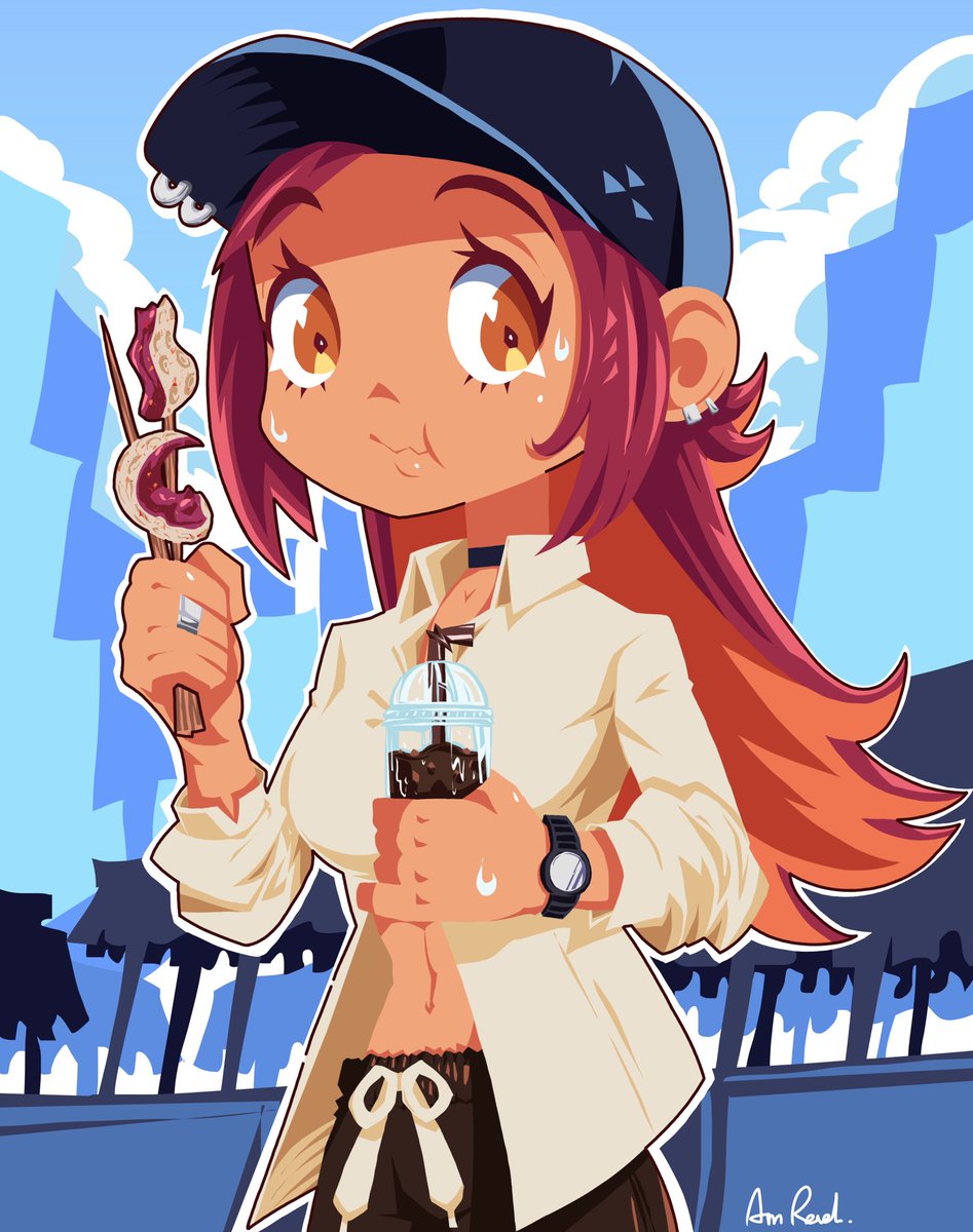 😗💦✨🧡 สไตล์นี้ก็วาดเพลินดีเหมือนกัน 😌

#OwlARTYou