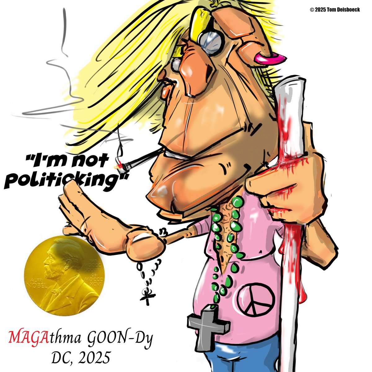 thesatirist.com/cartoons/noble… by <a href="/TDeisboeck/">Thomas Deisboeck</a>