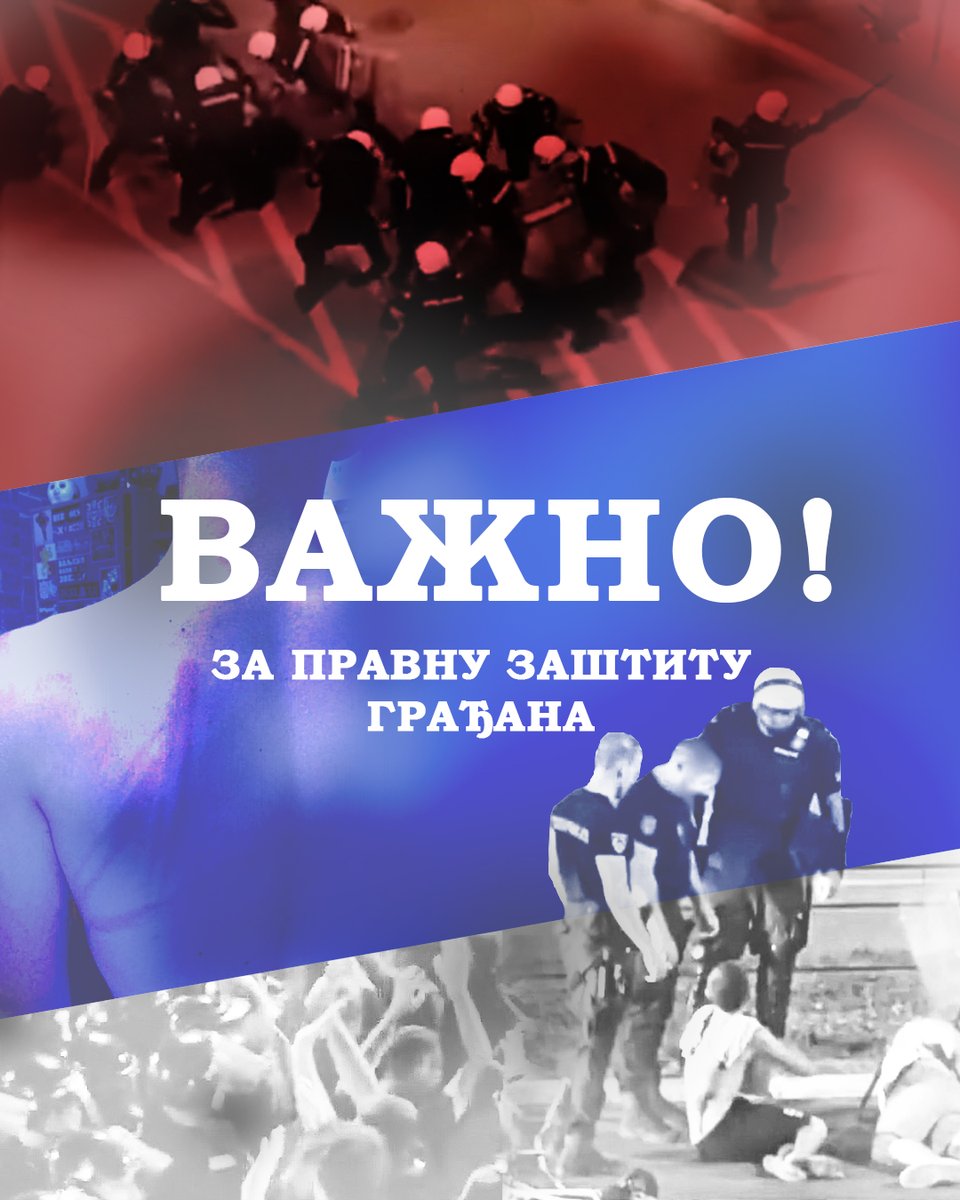 AlekKavcic's tweet photo. Претучени грађани, урадите лекарски преглед (у приватним клиникама ако државне не примају или не дају извештаје) ради ангажовања адвоката који ће покренути поступке. Фондација Алек Кавчић ће рефундирати трошкове преко адвоката.

https://t.co/54WWAQVxM1

https://t.co/1ki1OzeP17 https://t.co/aU4lDDYyes