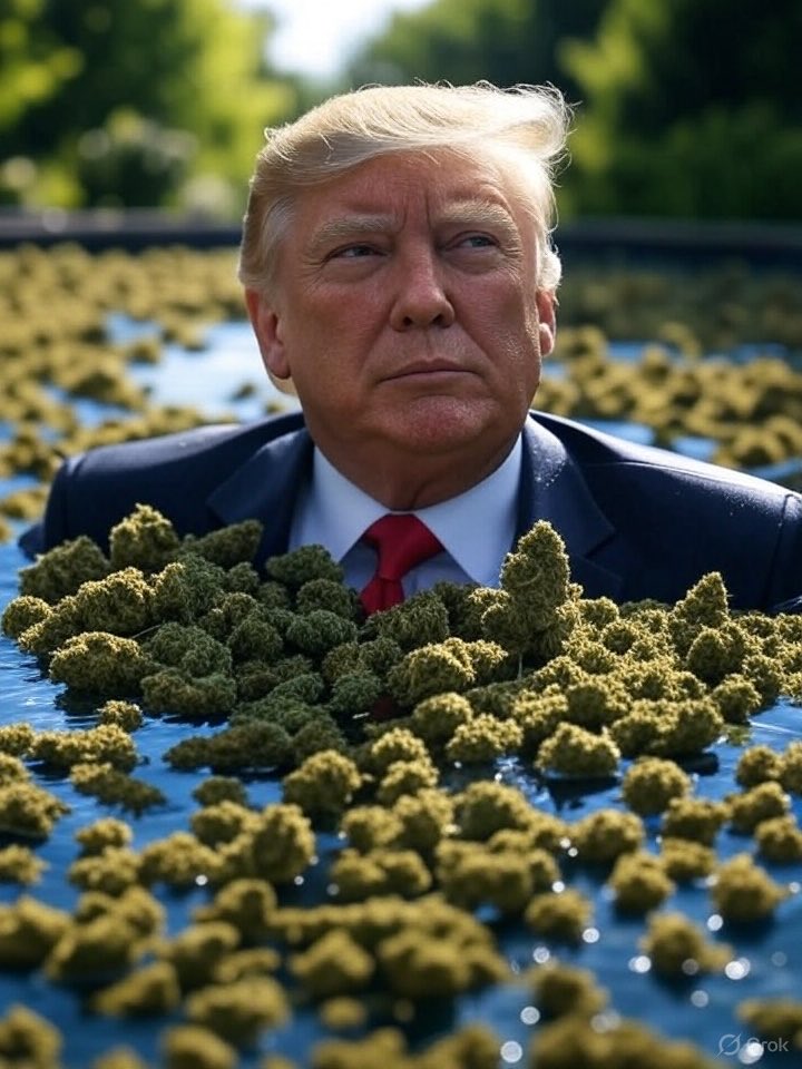 🌿 $TRUMPWEED: Making waves and blazing gains! Dive into the dankest crypto pool yet! Launching soon!!!!🚢💸 #TrumpWeed #MemeCoinSplash” #memecoin #memelife #memecoin1000x