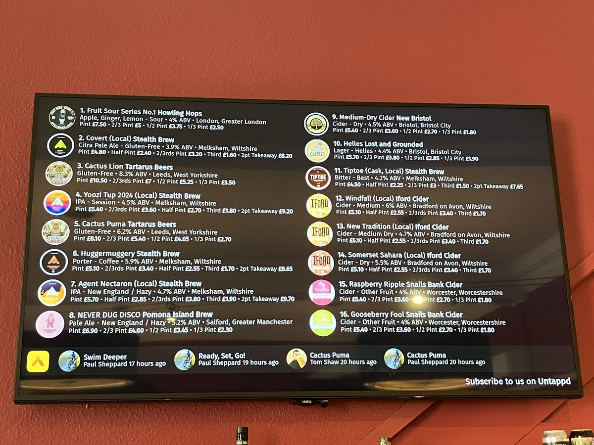 VinLK3's tweet image. A bloody top stop at the Piggy Bank in Calne and a cracking little ✅got there early so quiet too. Their own brews we top notch too! #lksawaydays #newpub