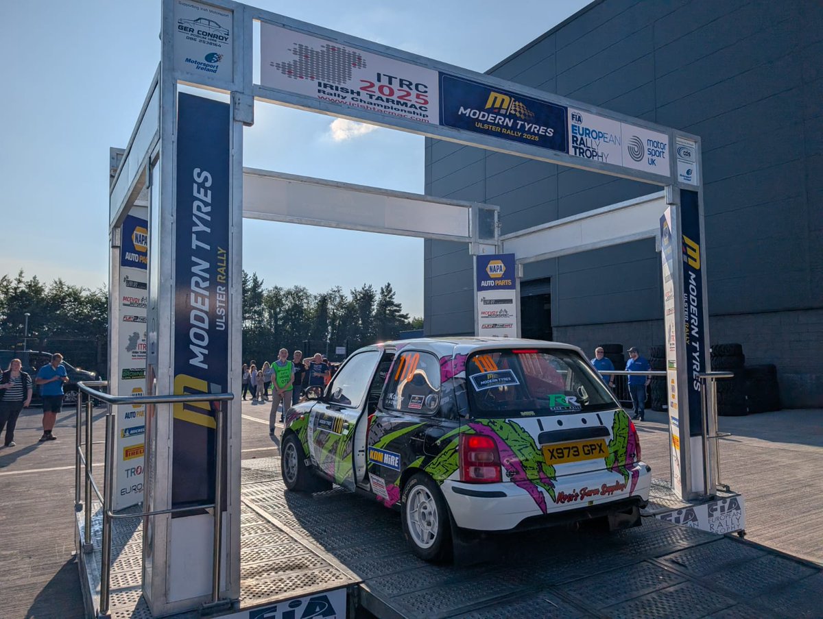 And just like that... the last car crosses the Finish Ramp 👏

Well done to everyone who finished this event! It was a tough one!

#ModernTyres #UlsterRally 

<a href="/ModernTyres/">Modern Tyre Service</a>  <a href="/IrishTarmacTROA/">Irish Tarmac C'ship</a>