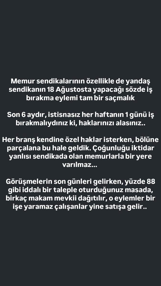 #Sendika
#Eylem
#İşBırakma
#Ağustos18
#MemurTeklifBekliyor
#SefaletÜcreti