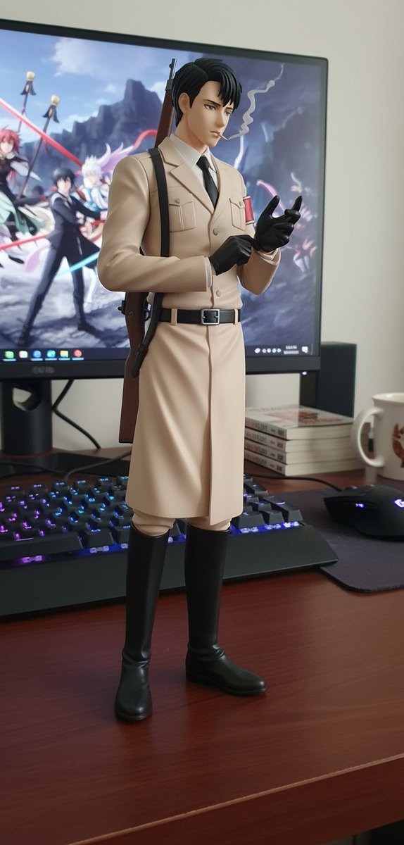 저도 AI 피규어 생성 해봤어요.!!! 대박 신기해요🤭🤭 내 그림이 무려 피규어로?!