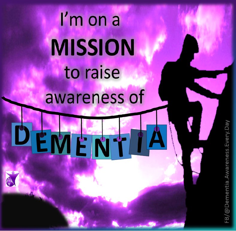 Let’s unite to raise dementia awareness, eliminate stigma, achieve full human rights, and support the highest possible quality of life.  

#Alzheimers #dementia #HumanRights