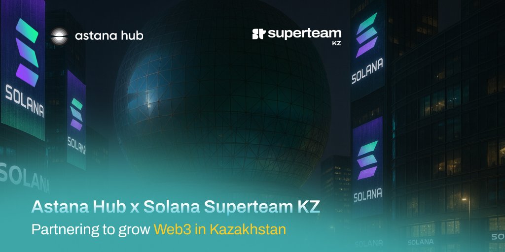 SuperteamKZ's tweet image. 🚀 Big news: @astanahub  x Superteam KZ!
📚 Launching FREE course - “Solana for Developers”
✨ No blockchain experience needed
✨ Official certificate
✨ Learn on Astana Hub’s LMS
✨ Join a fast-growing Web3 community
🚀 Coming soon. Be ready!