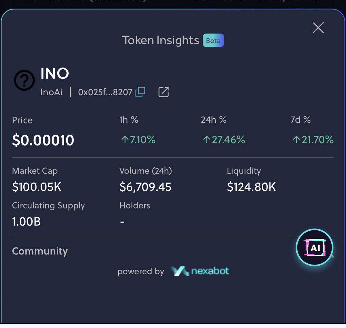 Thomas_Cabrit_'s tweet photo. Break 100K on @wolfswapdotapp @VVS_finance
@Ino_C1 bravo , @axldefi π«Ά
@cronosapp
#crofam
#cro
#cromore https://t.co/t36VQSQUzv