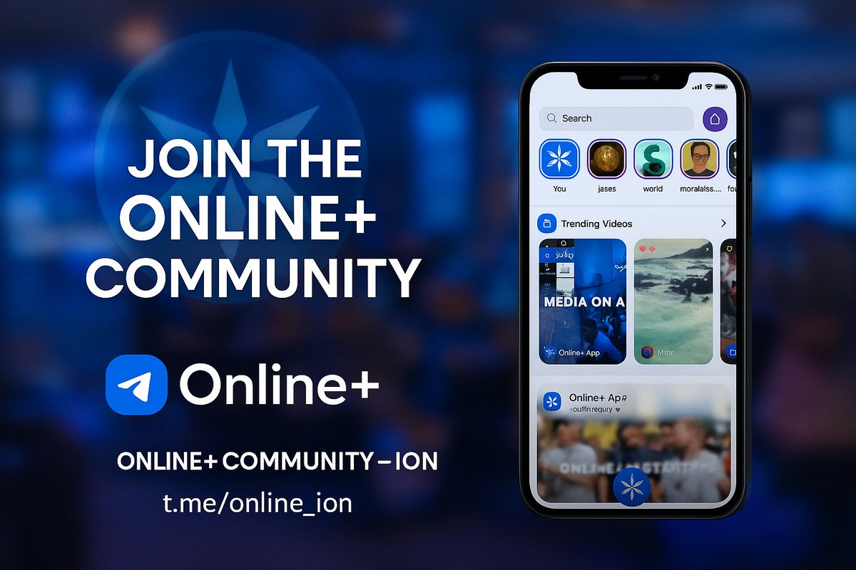 IONTechION's tweet image. 💡 “Testing is sharing!”
Join the Online+ Community, watch the first test videos, and share your feedback.
👉 t.me/online_ion
@ice_blockchain #OnlinePlus #IceOpenNetwork #Web3