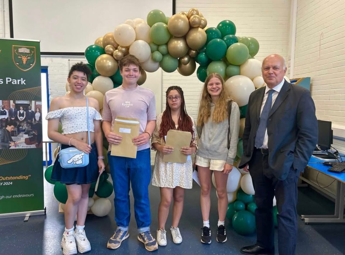 Thank you so much to <a href="/MPIainDS/">Iain Duncan Smith MP Chingford & Woodford Green</a> and <a href="/DoreRosalind/">Rosalind Doré</a> for attending and celebrating with our Sixth Form students. It was lovely to have you in attendance to see our students celebrate their outstanding results <a href="/wfcouncil/">Waltham Forest Council</a>