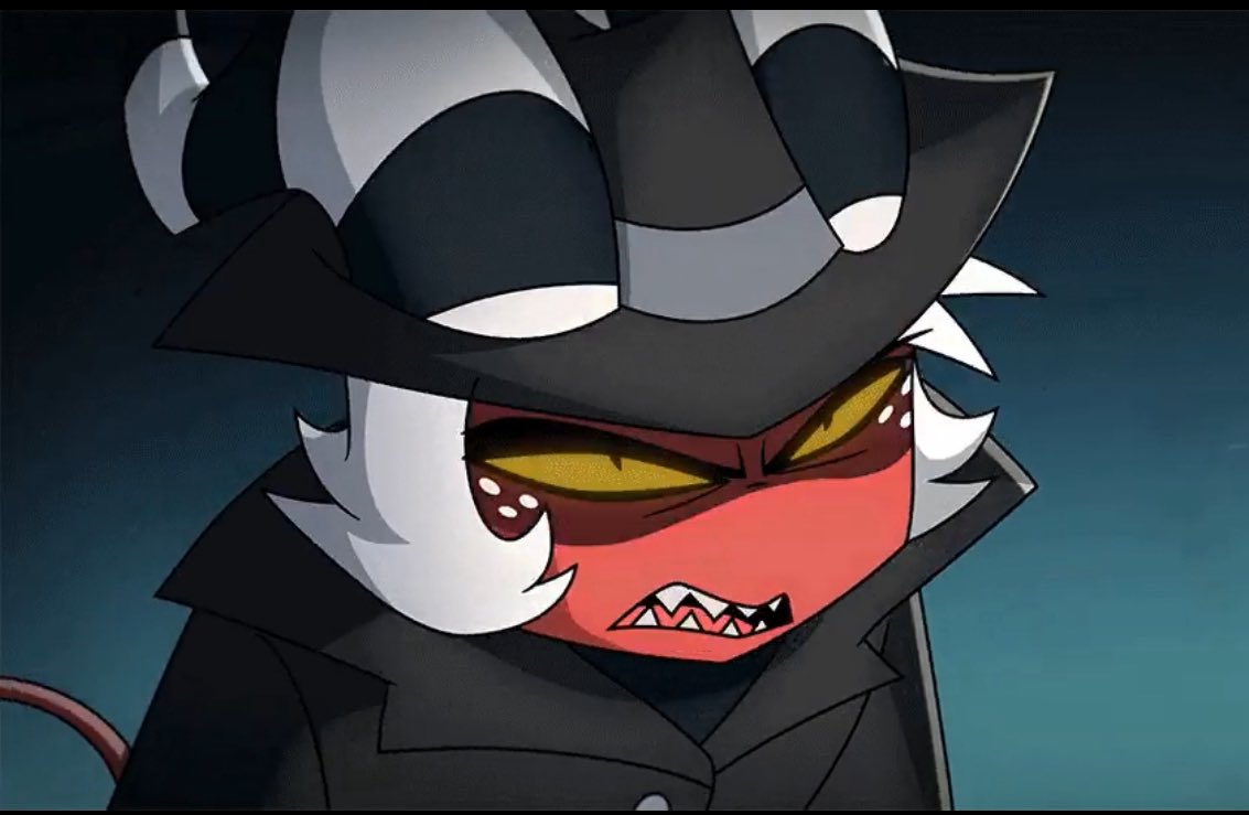 All of us thinking its crimson 😭
#HelluvaBoss #Moxxie #Crimson