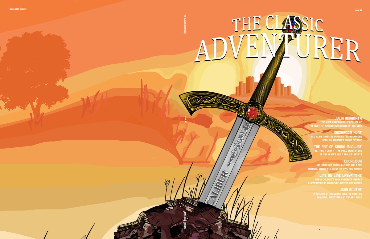 hardistymark's tweet image. The Classic Adventurer is a bookazine dedicated to the golden era of text adventures.

With stunning design it contains meticulously researched  articles on the biggest games and names in the genre. From Fantasia Diamond to The Mystery of Arkham Manor.

classicadventurer.co.uk