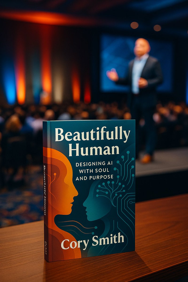 SignalCory's tweet photo. ✨ New Release: Beautifully Human ✨

AI designed for people—not just algorithms.

Inside: real case studies, frameworks, &amp; tools for leaders, designers &amp; developers.

📖 This week only: Kindle edition just $.99 → https://t.co/3wXVx7c2tF https://t.co/Sj2PL01Z6B