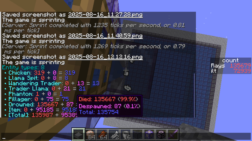 😝The strange stuff that happens when designing a Minecraft farm... twitch.tv/raysworks