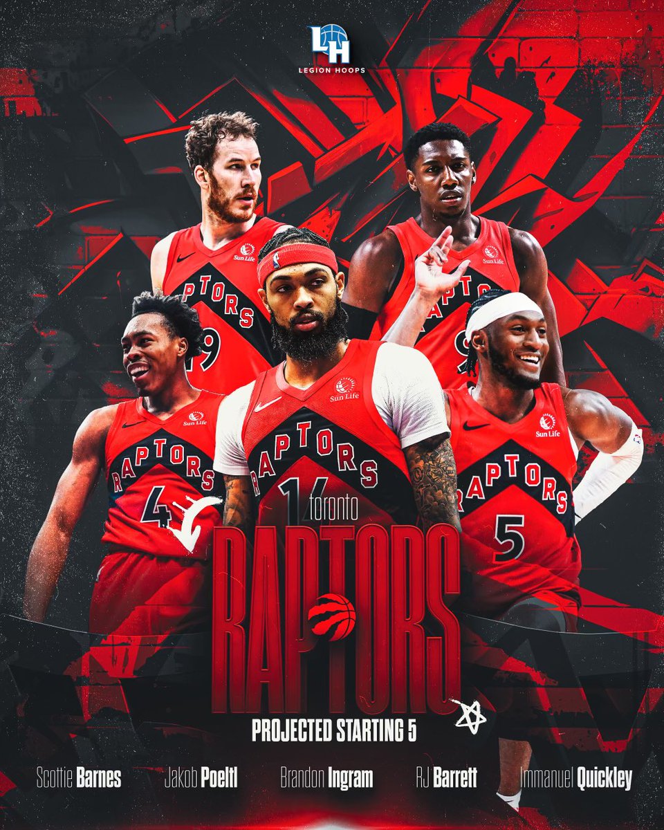 Are the Raptors a playoff team? This lineup is clean. 👀 (<a href="/fliff/">Fliff</a>)