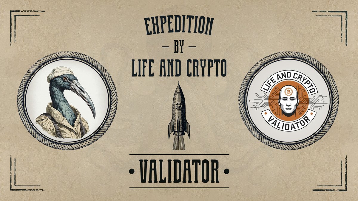 Expedition ⚓️ (@expedition_pics) on Twitter photo 🚀 Expedition becomes a validator!
Expedition by Life and Crypto validator in the Cosmos ecosystem powered by <a href="/lifeandcrypto_/">Expedition | by Life and Crypto</a> 🌐
Already live on:
✅ <a href="/StargazeZone/">Stargaze ✨🔭</a>
🔗life-and-crypto.gitbook.io/life-and-crypt…
✅ <a href="/JunoNetwork/">Junø</a>
🔗restake.app/juno/junovalop…
✅<a href="/SentinelP2P/">Sentinel</a>
🔗restake.app/sentinel/sentv… 🚀 Expedition becomes a validator!
Expedition by Life and Crypto validator in the Cosmos ecosystem powered by <a href="/lifeandcrypto_/">Expedition | by Life and Crypto</a> 🌐
Already live on:
✅ <a href="/StargazeZone/">Stargaze ✨🔭</a>
🔗life-and-crypto.gitbook.io/life-and-crypt…
✅ <a href="/JunoNetwork/">Junø</a>
🔗restake.app/juno/junovalop…
✅<a href="/SentinelP2P/">Sentinel</a>
🔗restake.app/sentinel/sentv…