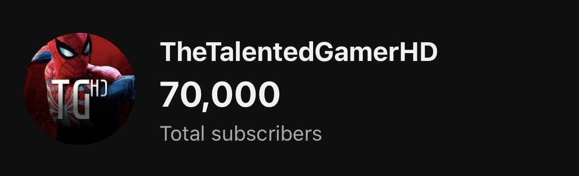 terryleelife's tweet image. We hit 70K Subscribers! #SpideySquad