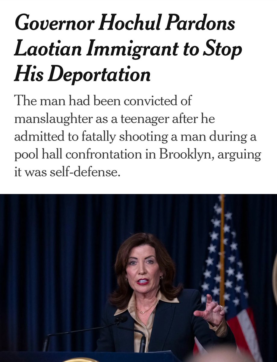 Homeland Security (@dhsgov) on Twitter photo .<a href="/GovKathyHochul/">Governor Kathy Hochul</a>, your shameful secret is out.
Rather than putting New Yorkers first, you’re protecting a criminal illegal alien KILLER with a rap sheet including convictions for manslaughter and criminal possession of a firearm.
If you are a convicted criminal alien, you .<a href="/GovKathyHochul/">Governor Kathy Hochul</a>, your shameful secret is out.
Rather than putting New Yorkers first, you’re protecting a criminal illegal alien KILLER with a rap sheet including convictions for manslaughter and criminal possession of a firearm.
If you are a convicted criminal alien, you
