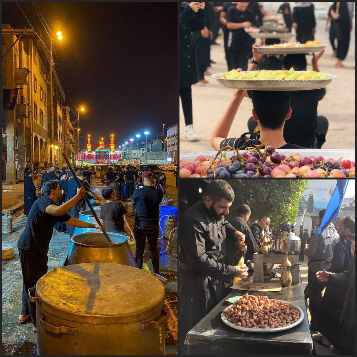 ما که تجربه‌اش نکردیم ولی میگن تو راه اربعین، هر چی توی گرما قدم برمیداشتن با محبت و سفره‌ی دل مردم عراق خنک تر میشد...

#شكرا_لخدام_الزوار