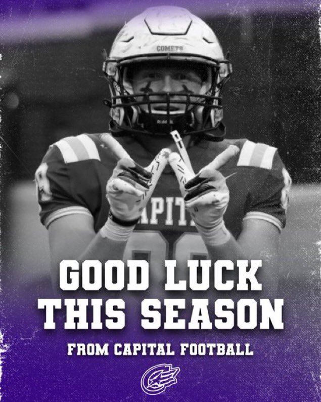 Thank you to <a href="/Coachcalexander/">Charles Alexander</a> and <a href="/therealjpgreen/">Jonathan Green</a> <a href="/CapitalU_FB/">Capital University Football</a> for the love.
#GoCapbeatdaotters    
#ProtectThePurple