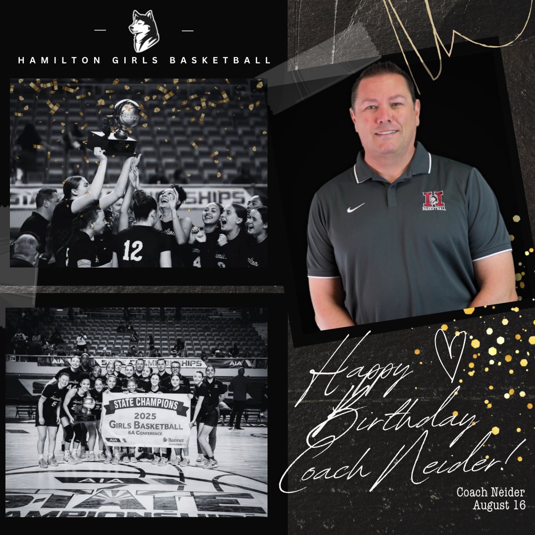 Happiest of Birthdays to Coach Neider!!! Hope your birthday is as awesome as you are!!