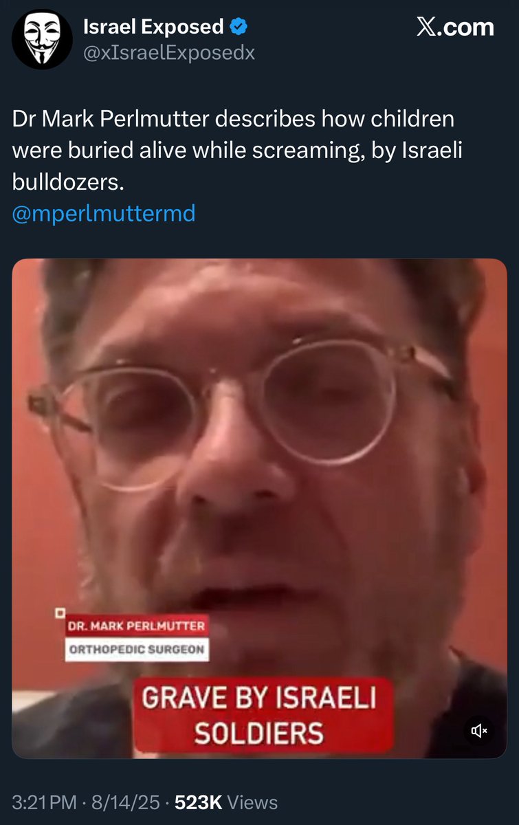 MaxNordau's tweet image. Mark Perlmutter should be in prison for this kind of genocidal incitement libel.