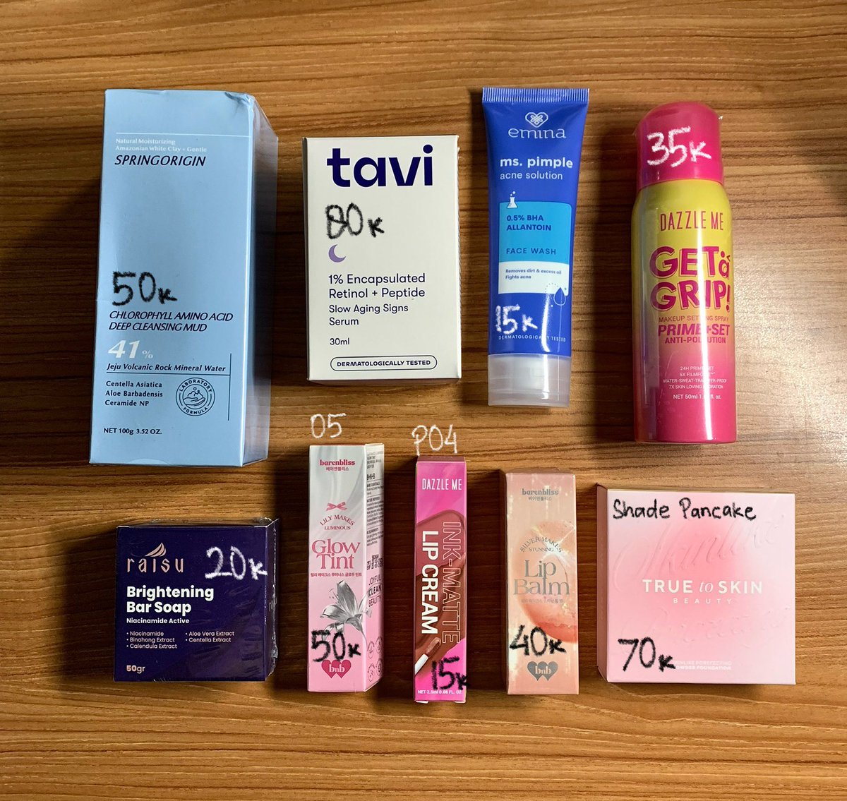 skincare makeup underprice nih, all new yaa bisa shopi
