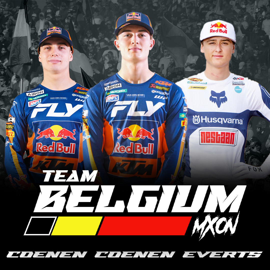 🇧🇪 Belgium have unveiled a young and super strong team for the 2025 Motocross of Nations with the Coenen brothers and Liam Everts representing their country at Ironman...

👀 Read More ➡ dirthub.co.uk/team-belgium-n…

📸 VZW Team Belgium MXoN

#mx #mxon #motocross  #motox #dirthubuk