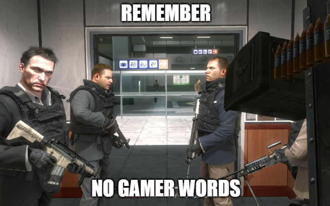 got a viral tweet idea? Need a different word than "oneshotted"?

here are some AWESOME gamer slang alternatives! remember the more niche the better

CS:GO
wallbanged
Deagled

League:
perma-stunned
ganked

smash/fighters:
wombo combo
perfect
juggled

WOW:
corpse camped
aggro