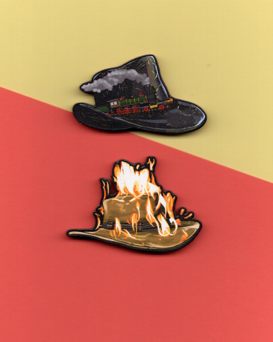 emmabrf's tweet photo. SHOP UPDATE!! New rdr2 things!! Bottlecap pins, new wooden pins, charms, etc.!! All up now on ko-fi! #rdr2 #rdr2fanart 
https://t.co/HY9gFP2cgo https://t.co/jwsSgPAOI7