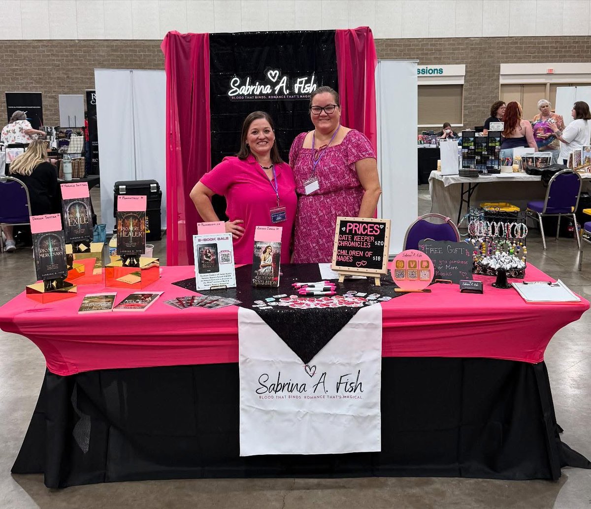 If you are in Ft. Smith Arkansas today… Swing by and get some of my Wife’s books signed. She will only be there today !!Fantasy Romance !! 🏆📚🏆 Sabrina A. Fish
