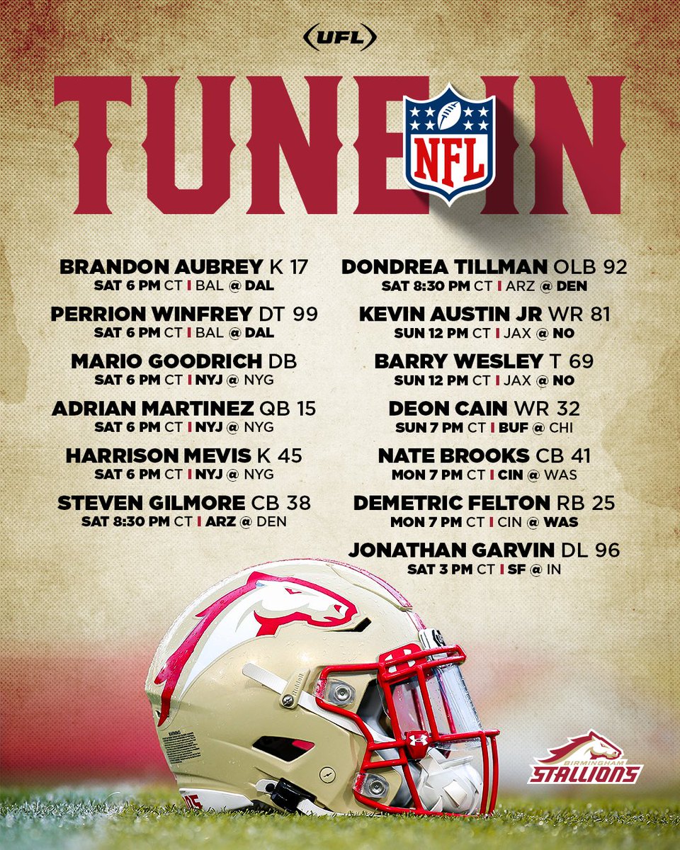 stallions ➡️ <a href="/NFL/">NFL</a> 

#UFLtoNFL