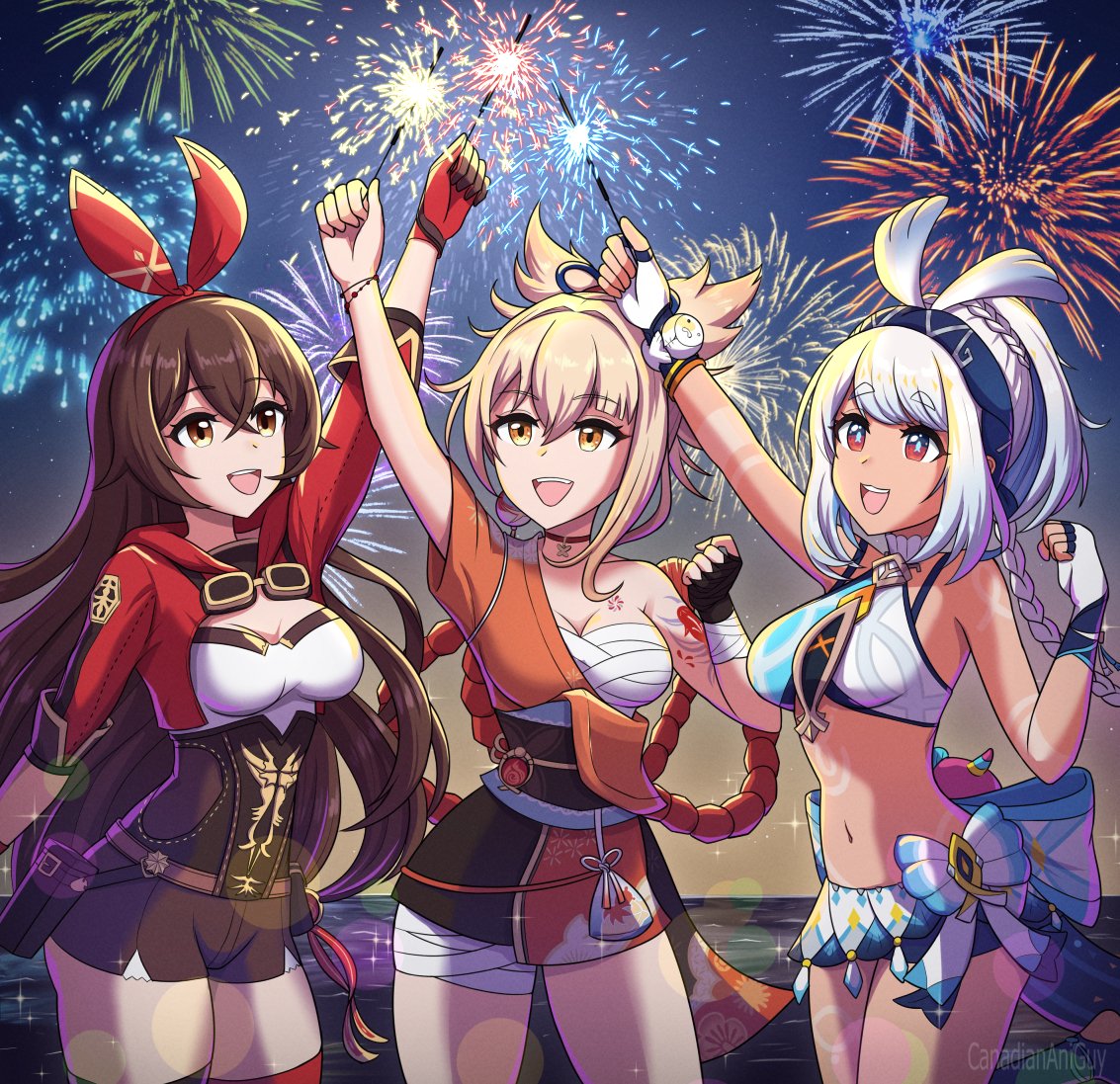 Summer Sparklers ✨
#GenshinImpact