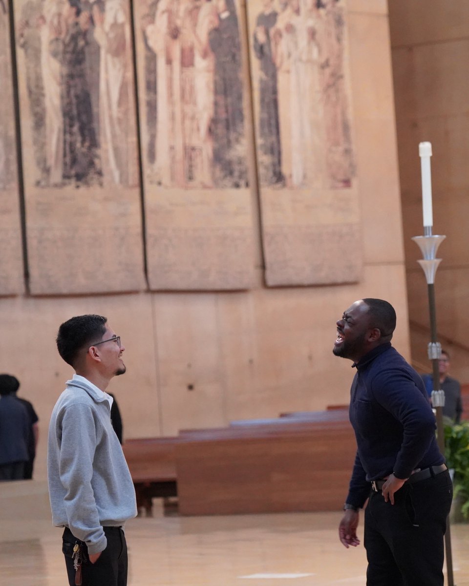 LAVocations's tweet photo. esterday we gathered with our current &amp; new seminarians for our annual Seminarian BBQ with @archbishopgomez

Pray for these men, especially for our new seminarians who will begin their seminary studies in the coming weeks 🙏

#lavocations
#seminarians
#brotherhood https://t.co/yccggrA1EL