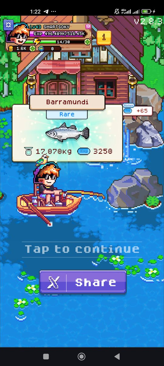 ADA (@smartsoky) on Twitter photo Not today, fam! 💔
Been out fishing all day on <a href="/FishingFrenzyCo/">Fishing Frenzy</a> and guess what? The Fish King slipped away again!
Last catch of the day... and still not him.
But hey, the hunt isn’t over — we’ll keep casting till we reel him in.
#FishingFrenzy #FishKing #GameFi #RoninNetwork Not today, fam! 💔
Been out fishing all day on <a href="/FishingFrenzyCo/">Fishing Frenzy</a> and guess what? The Fish King slipped away again!
Last catch of the day... and still not him.
But hey, the hunt isn’t over — we’ll keep casting till we reel him in.
#FishingFrenzy #FishKing #GameFi #RoninNetwork