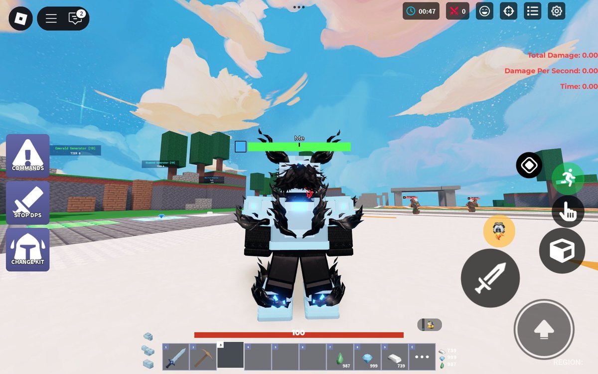Fexiakkk's tweet photo. Just got new Armor Trim and its FIREE 🔥🔥 || #Roblox #BedWars #Gaming https://t.co/nsTCXzRxld