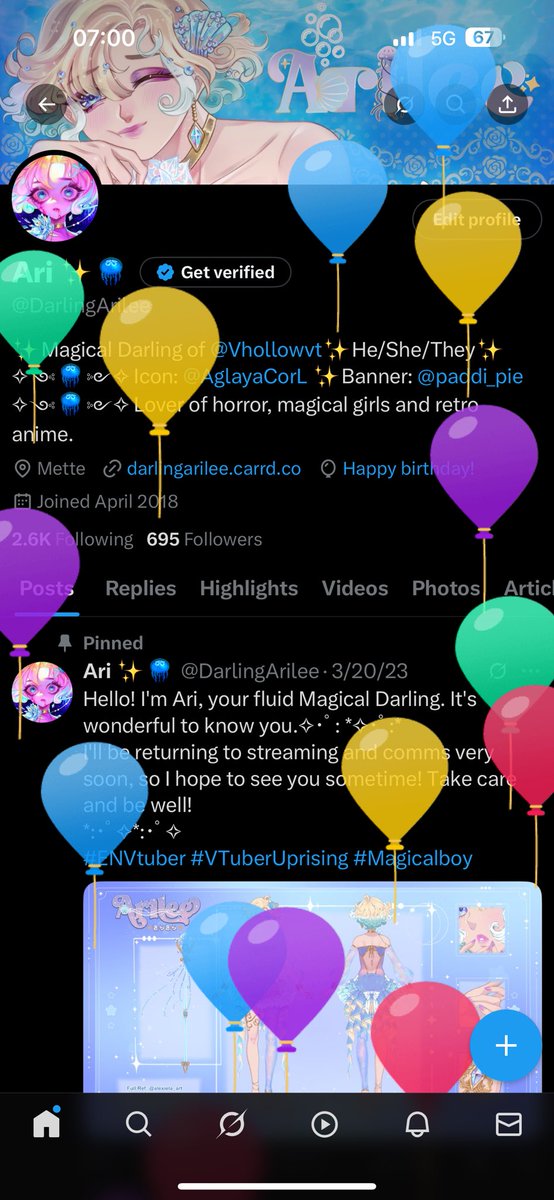 DarlingArilee's tweet photo. Oh hey it’s that day! If you like retro anime art maybe consider dropping me a follow or just sharing my art? 🩵

If you’d like to throw $ at me to help with my ever increasing rent my comms are open for September! I’ll 🔗 my Vgen the comments. https://t.co/L65vWY80v4