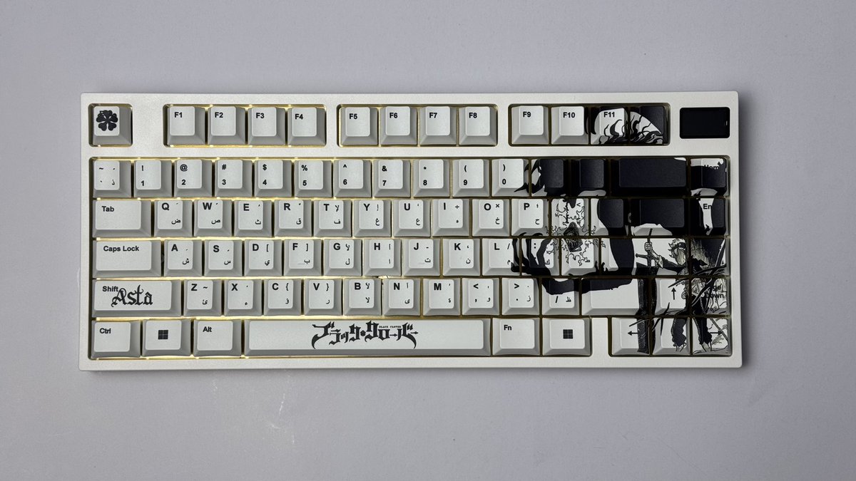ZiadKeebs (@ziadkeebs) on Twitter photo Keyboard Build #487
Keydous NJ81 CP
Gateron Jade Pro lubed
Custom keycaps by <a href="/goblintechkeys/">Goblintechkeys custom keycaps</a>
Lubed and modded stabilizers Keyboard Build #487
Keydous NJ81 CP
Gateron Jade Pro lubed
Custom keycaps by <a href="/goblintechkeys/">Goblintechkeys custom keycaps</a>
Lubed and modded stabilizers