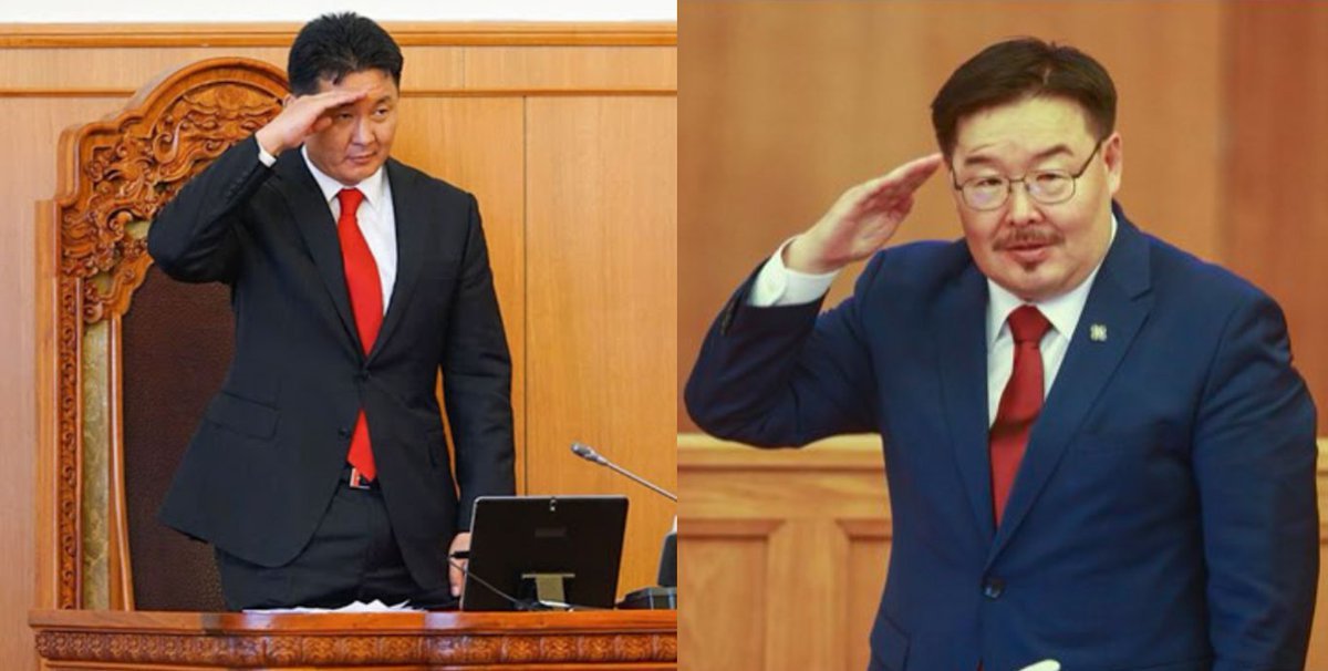 Одоогоор Монголын ард түмэн өөрийн гэсэн ерөнхийлөгч, ЕС-гүй зөвхөн тавиул тэжээврүүд л тэнд сууж байгаа гэдгийг мэднэ... <a href="/UKhurelsukh/">Ухнаагийн ХҮРЭЛСҮХ</a> <a href="/Zandanshatar/">Zandanshatar G</a> Яг өнөөдрийн хувьд Монголын төлөө гэсэн хэнийг ч ялангуяа энэ Хүрэлсүг "нугаслаж" байгаа. Чамтай ард түмэн тооцоо бодох доо л бодно